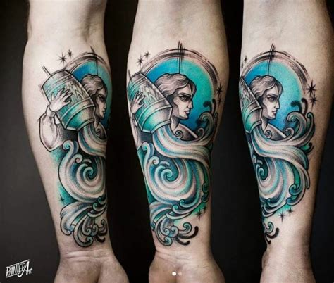 Shoot For The Stars With These 20 Amazing Aquarius Tattoo Ideas